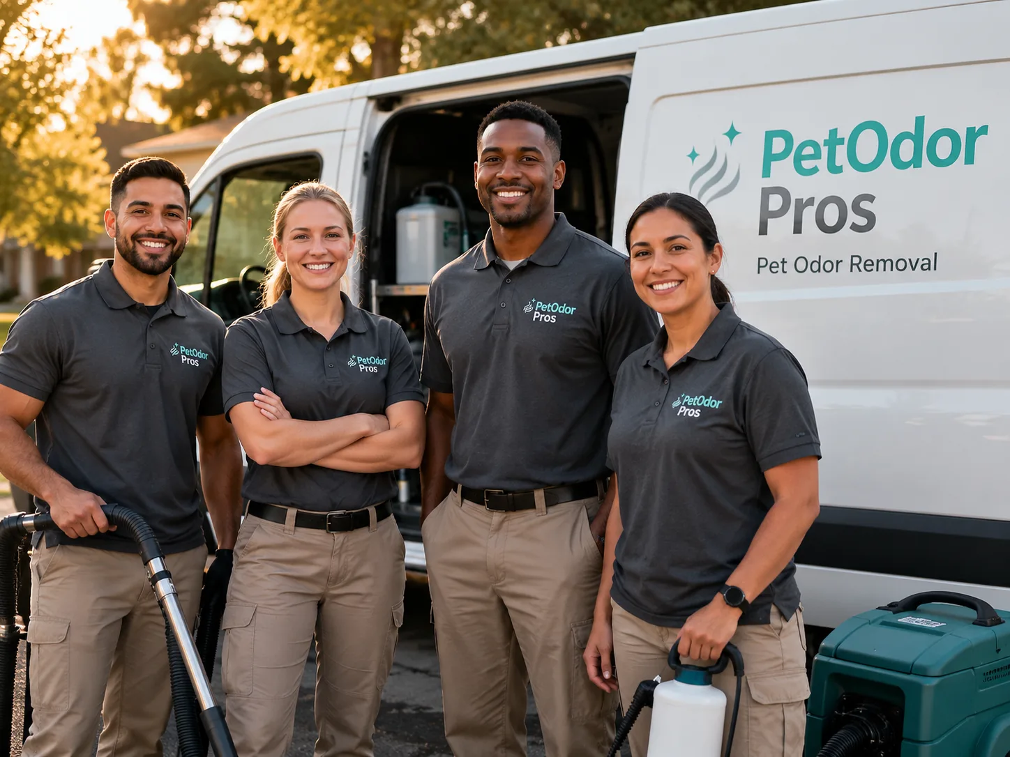 Pet Odor Removal team serving Gowen, MI